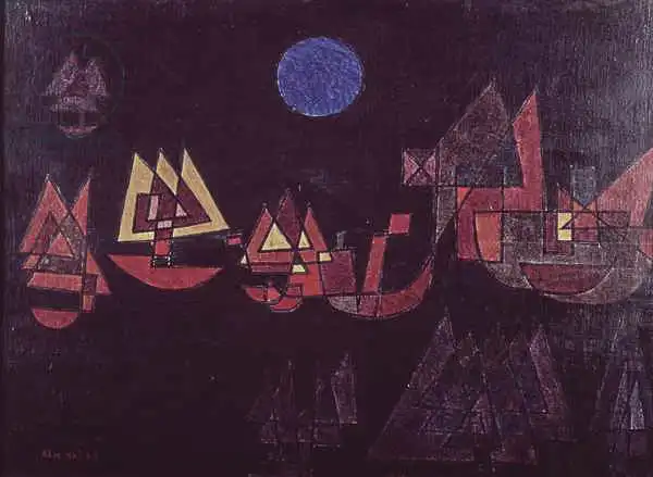 Klee, Paul: Lodě v černém